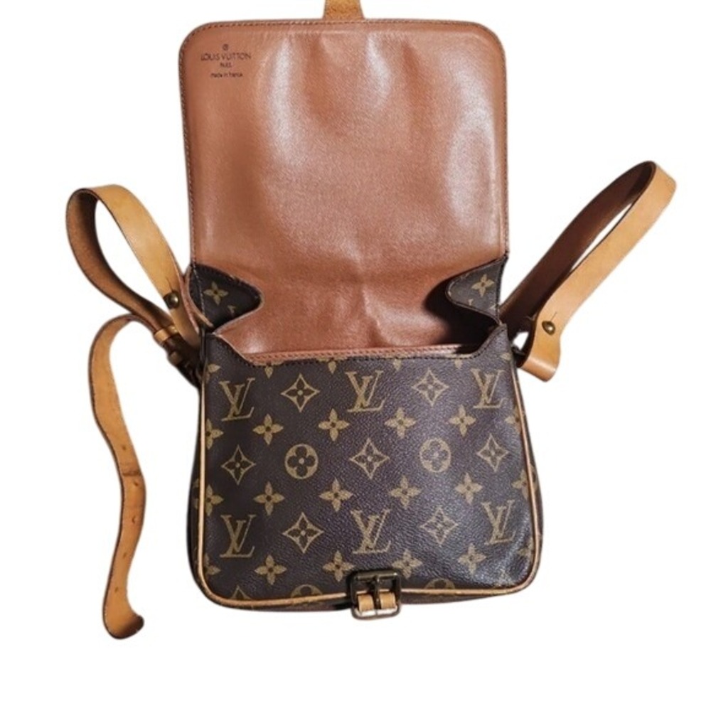 Vintage Louis Vuitton Monogram Canvas Cartouchire Bag Crossbody Shoulder Purse - Picture 3 of 13